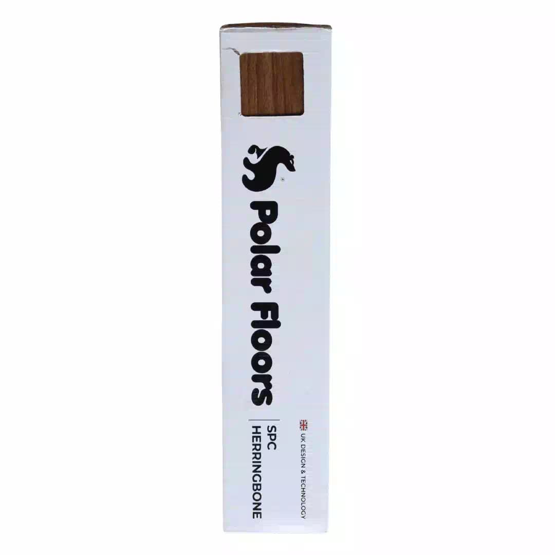 Polar SPC Herringbone- Weathered Oak