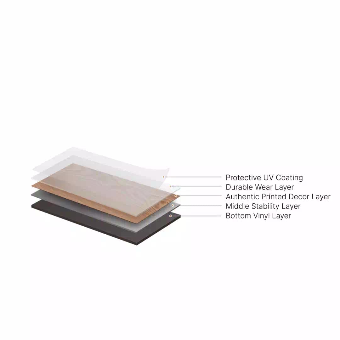 Polar LVT - Chestnut