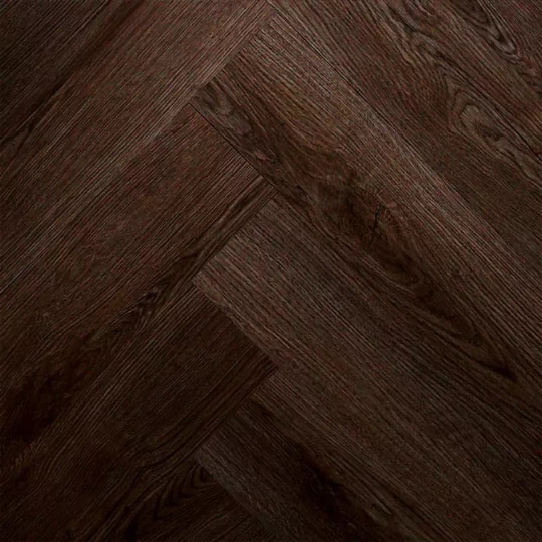 Richmond SPC Herringbone - Mahogany