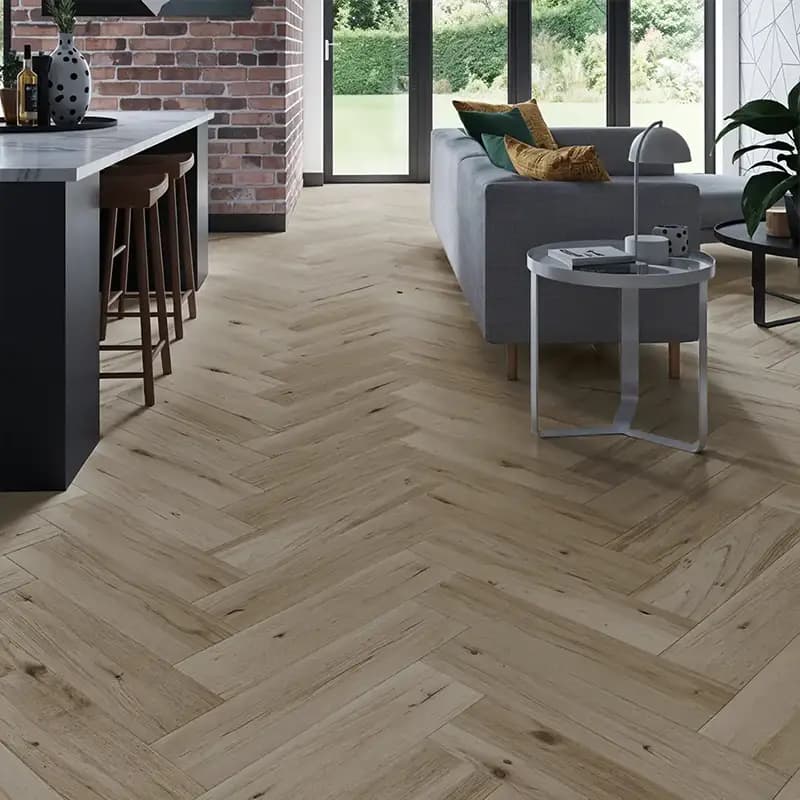 Richmond SPC Herringbone - Cappuccino