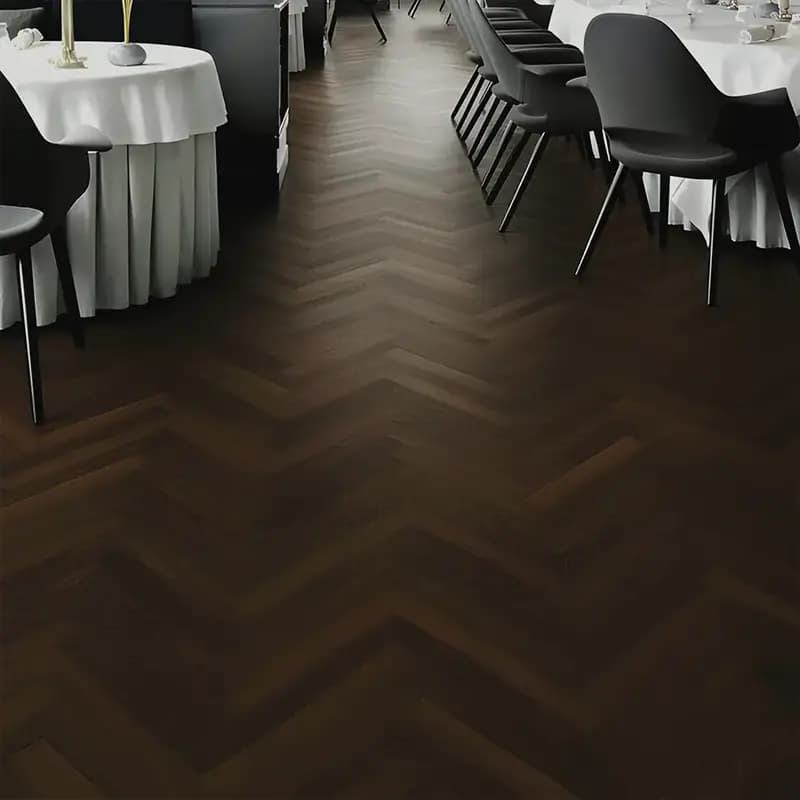 Richmond SPC Herringbone - Oak