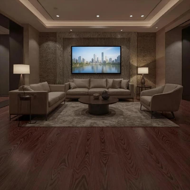 Polar LVT Comfort - Weathered Oak