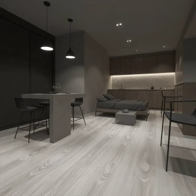 Polar LVT Comfort - White Wash